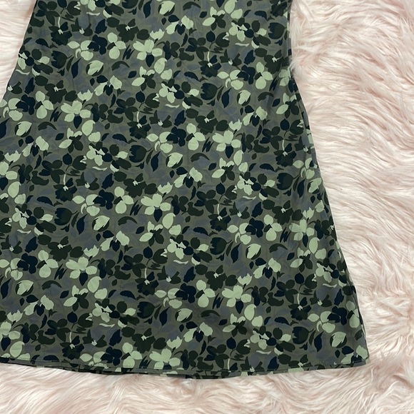 Outdoor Voices The Exercise Dress in Green Tea Tree Floral - Picture 9 of 11